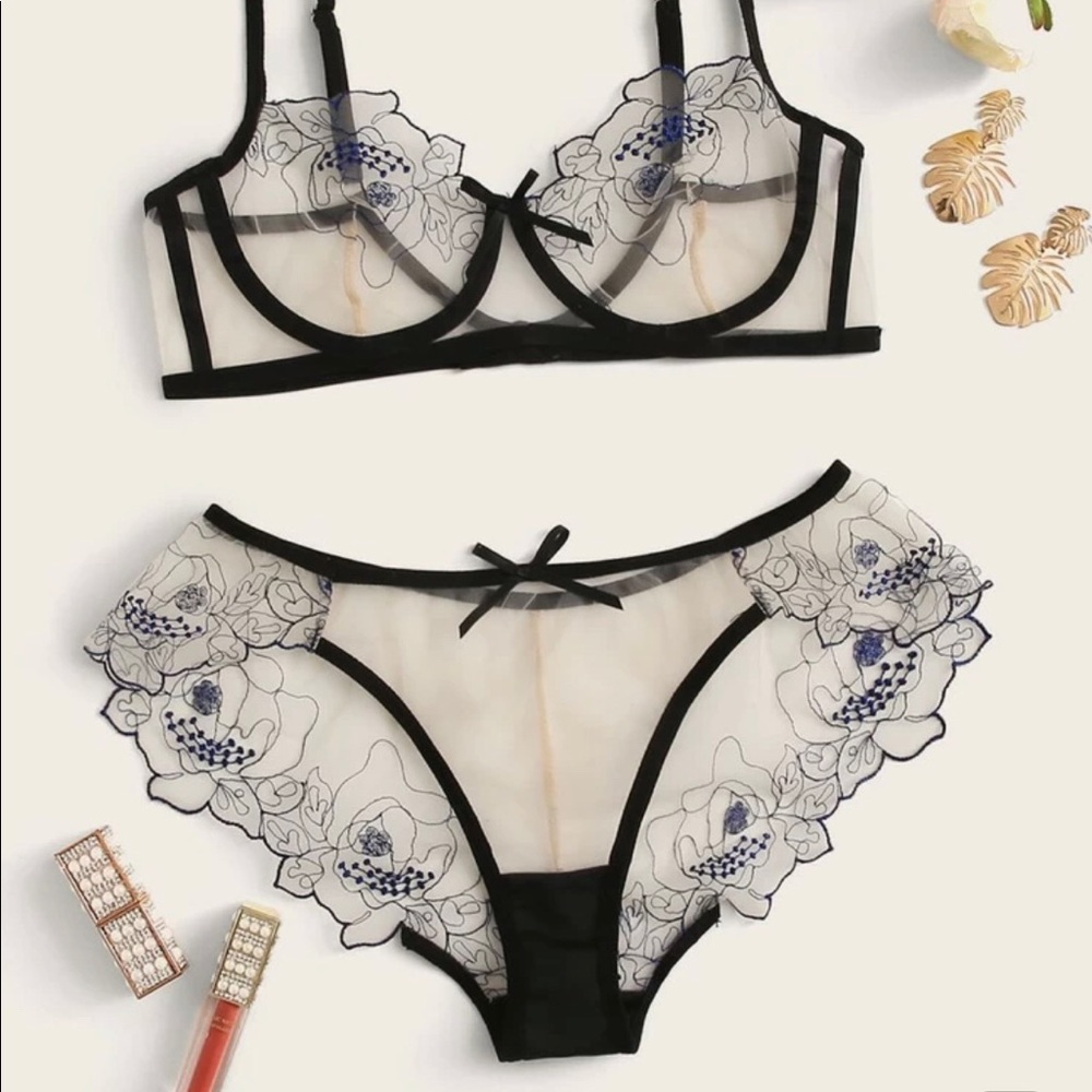 Lingerie set, bra and panties